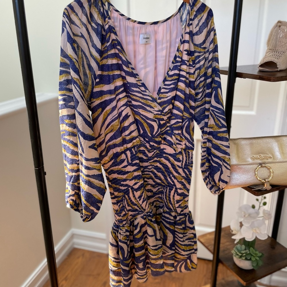 SUBOO Into the wild smocked dress L